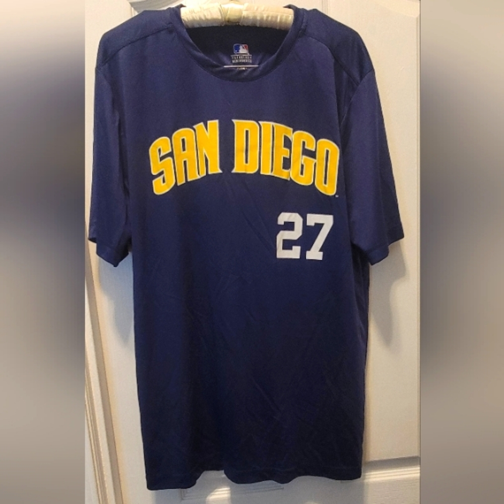 Official MLB Fan Gear San Diego Matt Kemp Jersey Shirt‎ Size L
